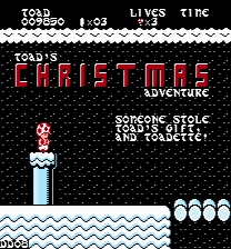 Toad's Christmas Adventure Game