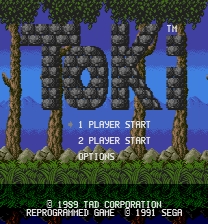 Toki / JuJu Densetsu arcade style colors ROM