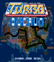 Turbo Outrun Enhanced Colors Game