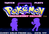 Twitch Plays Pokémon Anniversary Crystal ROM