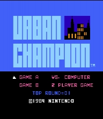 Urban Champion Atarisized Game