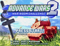War Room Challenge 2012 - Advance Wars 2 Jeu