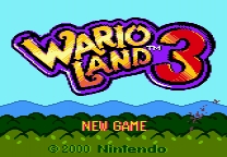 Wario Land 3: The Master Quest ROM