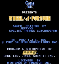 Wheel of Fortune Gamer Edition ROM