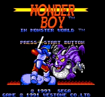 Wonder Boy in Monster World - Sram / Pad / Enhancement hack ROM