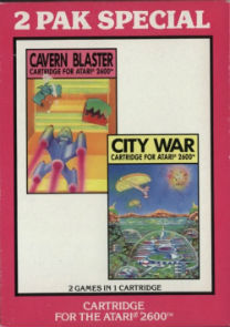 2 Pak Special Magenta - CaveBlast,City War (1992) (HES) (PAL) ROM