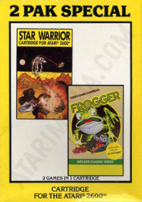  2 Pak Special Yellow - Star Warrior,Frogger (1990) (HES) (PAL) [a1] ROM
