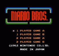 Afro Mario Bros (Mario Bros Hack) ROM