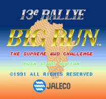 Big Run - The Supreme 4WD Challenge  ROM