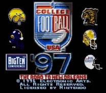 College Football USA '97 - The Road to New Orleans  ROM