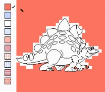 Color a Dinosaur  ROM