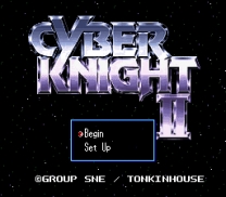 Cyber Knight II - Chikyuu Teikoku no Yabou  [En by Aeon Genesis v1.0]  ROM