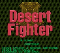 Desert Fighter - Suna no Arashi Sakusen  ROM