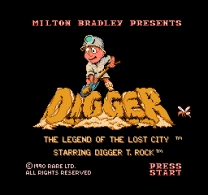 Digger T. Rock - The Legend of the Lost City  ROM