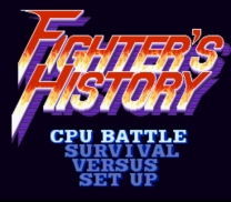 Fighter's History   ROM