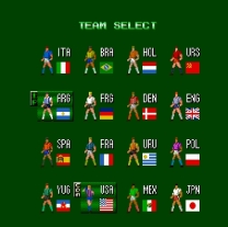 Formation Soccer - Human Cup '90 Rom