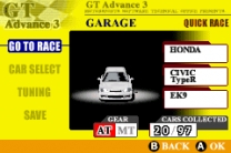 GT Advance 3 - Pro Concept Racing  ROM