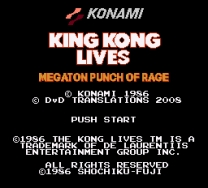 King Kong 2 - Ikari no Megaton Punch  [En by DvD Rev A]  ROM