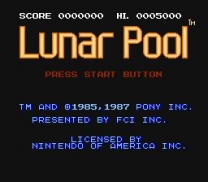 Lunar Pool  ROM