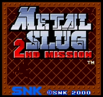 Metal Slug - 2nd Mission ROM