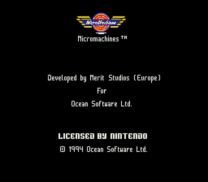 Micro Machines  ROM