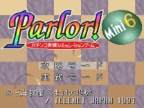 Parlor! Mini 6 - Pachinko Jikki Simulation Game  ROM
