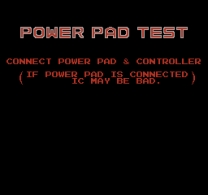 Power Pad Test  ROM