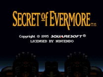 Secret of Evermore  [Hack by Ninakoru v1.0]  ROM