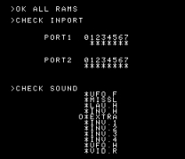 Space Invaders Test ROM