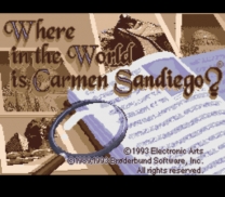 Where in the World is Carmen Sandiego  ROM
