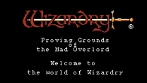 Wizardry - Proving Grounds of the Mad Overlord  ROM